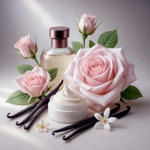 Rose Vanilla FO & EO Blend (тип Bath & Body Works) Ароматична олія