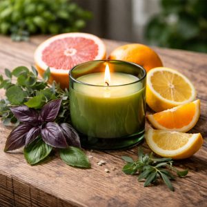 Purple Basil & Green Pomelo EO & FO Blend Ароматична олія